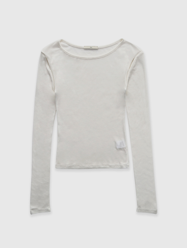 7th 재입고 [ESSENTIAL] POINTED T (IVORY)